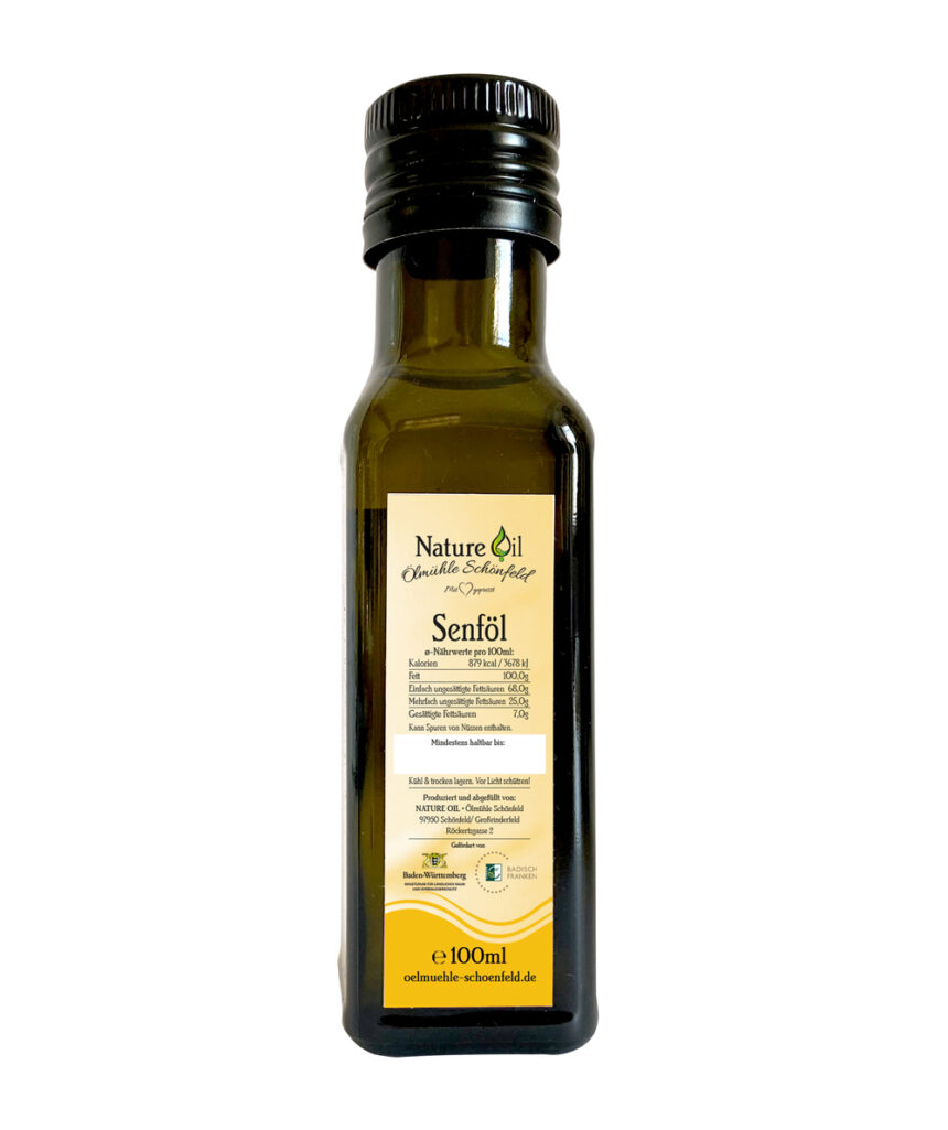Senföl - Nature Oil - Ölmühle Schönfeld